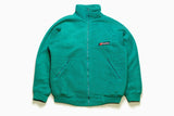 vintage BERGHAUS FLEECE Polarplus Jacket Retro green men's full zip up authentic sweater bright winter sweatshirt acid 90s 80s rare hipster