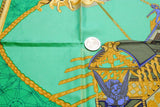 Vintage Hermes Les Bissone De Venise Scarf