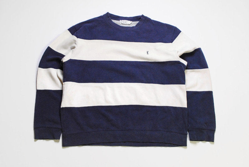 Yves Saint Laurent Vintage 90s Ysl Zig zag Pattern Sweater