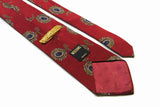 vintage MOSCHINO Cravatte men's 100% silk Tie necktie retro beautiful pattern print luxury gift for men authentic classic suit accessories