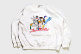 vintage 1993 WARNER BROS Inc Acme Clothing authentic sweatshirt wear sweater Size M rare retro collection hipster 90s 80s cardigan big logo