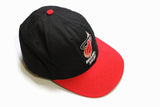 vintage MIAMI HEAT Starter hat big logo cap nba Hip Hop black red retro authentic 90s 80s summer green visor deadstock made in USA rare mens