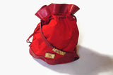 vintage MOSCHINO by REDWALL 463236 made in Italy CentoPerCento women handbag bag red authentic retro luxury accessories shoulder geniuse 90s