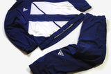 vintage ADIDAS ORIGINALS tracksuit navy blue white Size L oversized retro hipster sport clothing rave 90s 80s authentic men's unisex bright