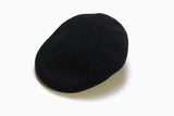 vintage KANGOL Newsboy Flat Cap Size S Black Cabbie baker boy 504 Style Contour Fitted Beret retro hip hop USA style hipster authentic hat