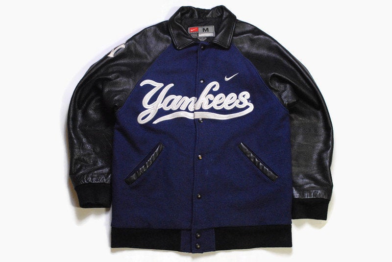  Nike Men's New York Yankees Blue Authentic Collection