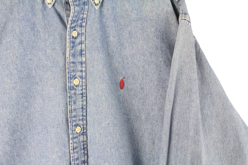 Vintage Polo by Ralph Lauren Denim Shirt XLarge