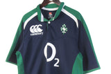 Vintage Ireland Rugby Union 2006/07 Canterbury Training Jersey Polo T-Shirt Large