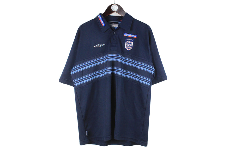 Vintage England Team Umbro Jersey T-Shirt XLarge