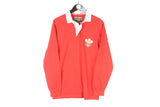 Vintage Wales Team Cotton Traders Rugby Shirt Medium