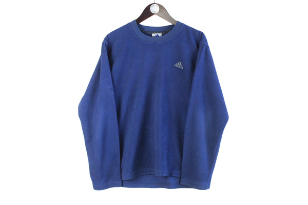 Vintage Adidas Fleece Sweatshirt Medium