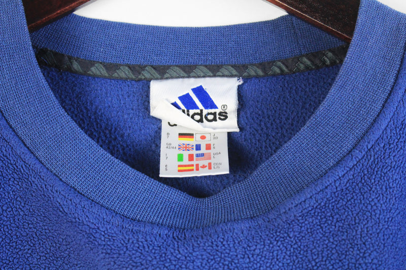 Vintage Adidas Fleece Sweatshirt Medium