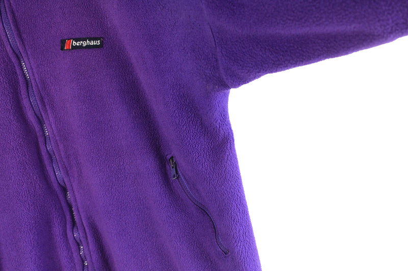 Vintage Berghaus Fleece Full Zip Medium