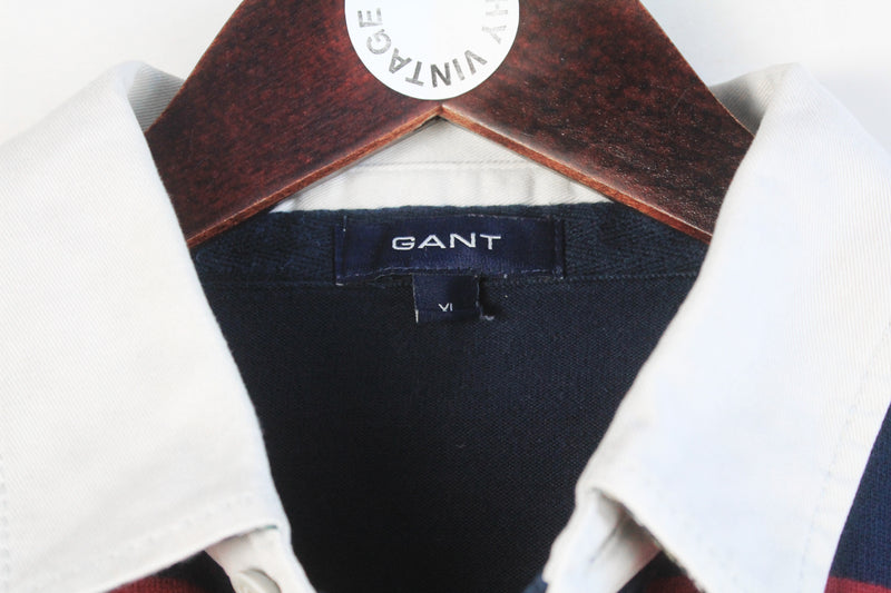 Vintage Gant Rugby Shirt XLarge