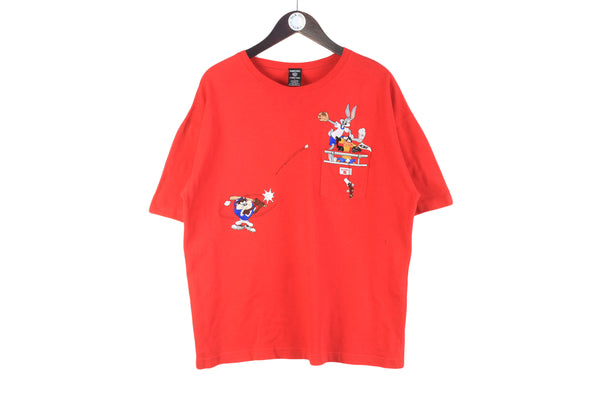 Vintage Warner Bros Looney Tunes T-Shirt Medium Oversized