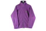 Vintage Berghaus Fleece Full Zip Women’s Medium purple winter ski sweater 90s retro sport style outdoor trekking jumper