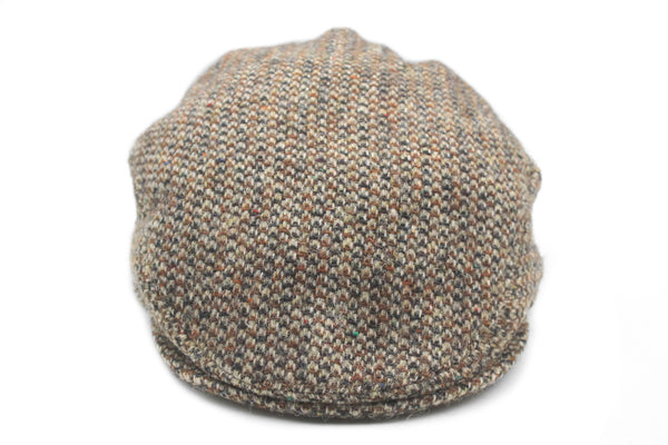 Vintage Harris Tweed Newsboy Cap