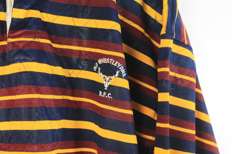 Vintage Old Wheatleyans RFC Rugby Shirt Large