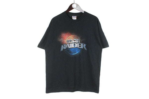 Vintage Lara Croft Tomb Raider 2001 T-Shirt Large