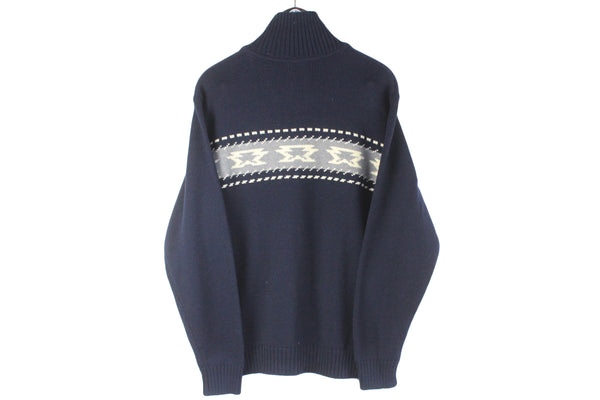 Vintage Bogner Sweater 1/4 Zip Medium