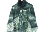 Vintage Wolf Fleece Full Zip Women's XLarge