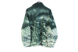 Vintage Wolf Fleece Full Zip Women's XLarge