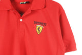 Vintage Ferrari Polo T-Shirt Large