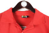 Vintage Ferrari Polo T-Shirt Large