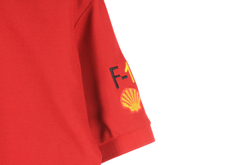 Vintage Ferrari Polo T-Shirt Large