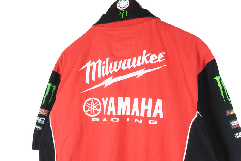 Vintage Yamaha Racing Team Polo T-Shirt XLarge