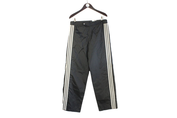 Vintage Adidas Track Pants Medium sport style windbreaker classic 80s retro pants 