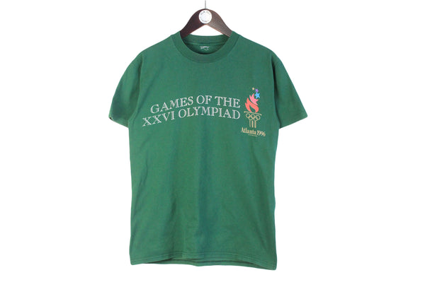 Vintage Atlanta 1996 Olympic Games USA T-Shirt Small / Medium
