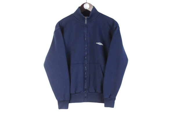Vintage Umbro Sweatshirt Full Zip Small