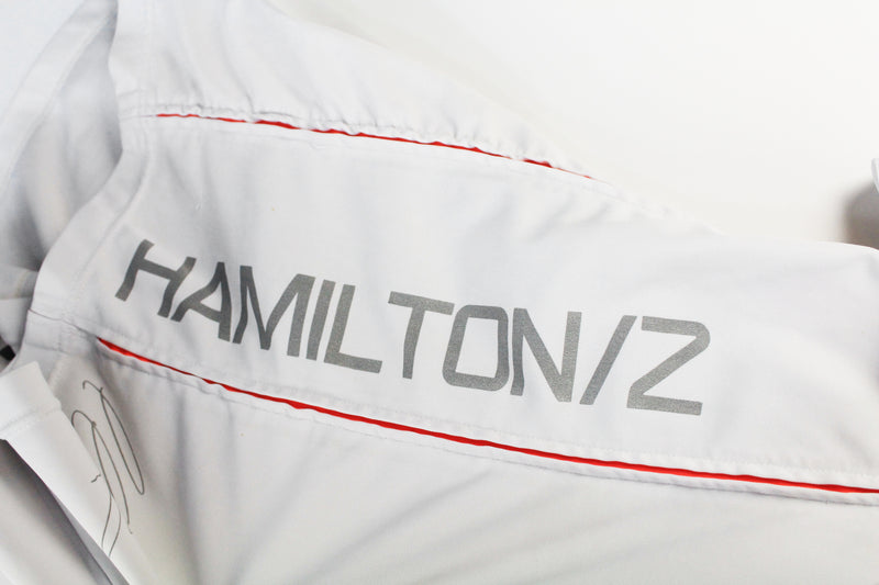 Vintage Mercedes Vodafone F1 Team Lewis Hamilton T-Shirt XLarge