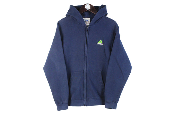 Vintage Adidas Hoodie Full Zip Women's Large