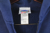 Vintage Adidas Hoodie Full Zip Women's Large