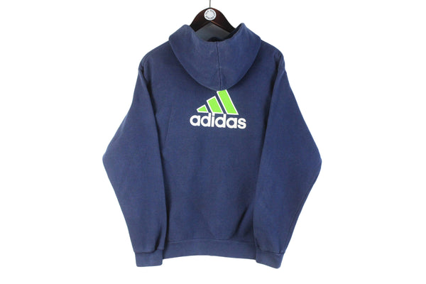 Vintage Adidas Hoodie Full Zip Women's Large