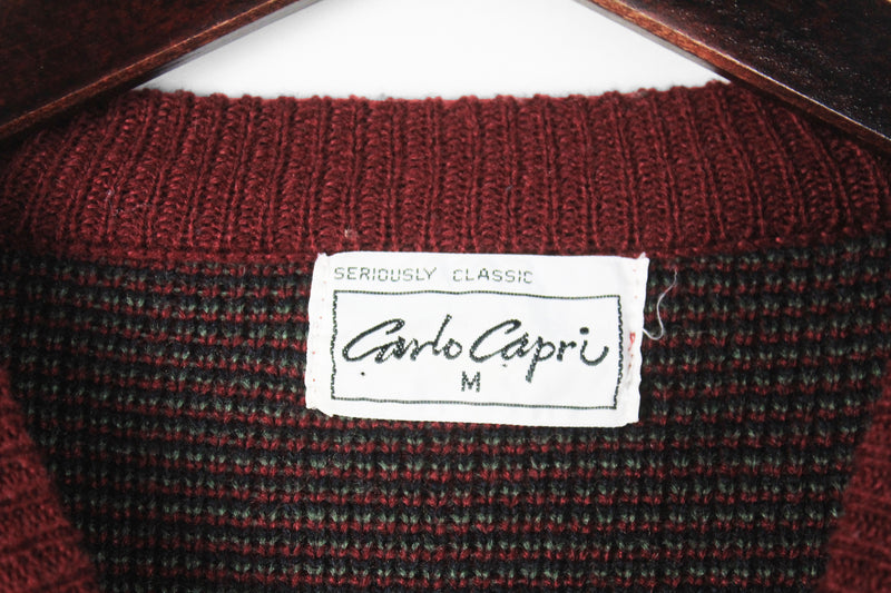 Vintage Carlo Capri Sweater Medium