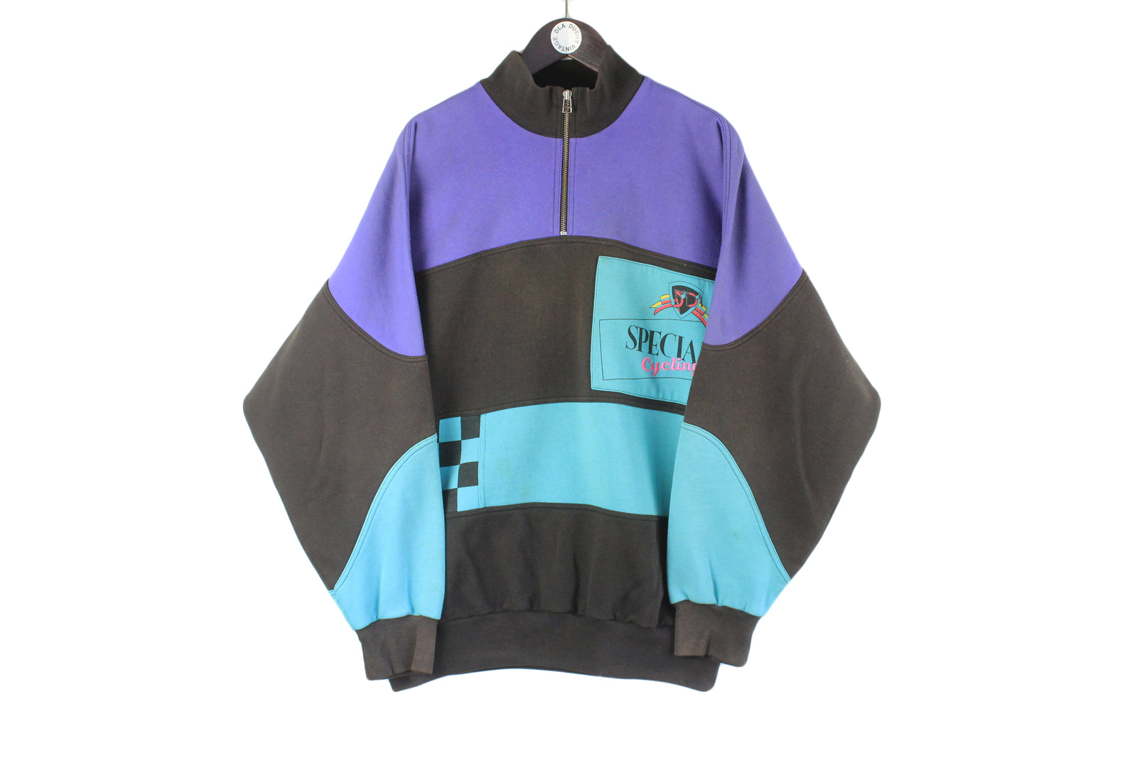 Vintage Adidas Take Off Sweatshirt 1/4 Zip Large – dla dushy