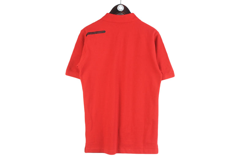 Vintage Ferrari Polo T-Shirt Small