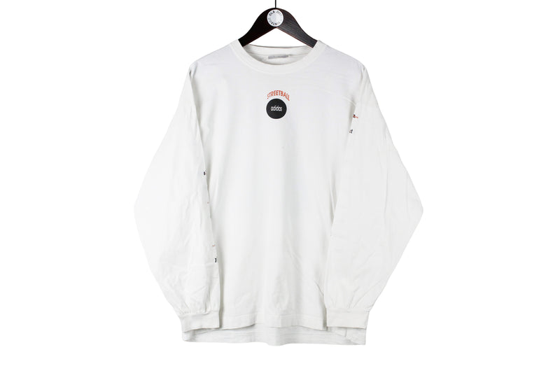 Vintage Adidas Streetball Long Sleeve T-Shirt Small