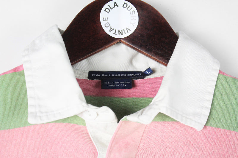 Vintage Polo by Ralph Lauren Rugby Shirt Women's Small / Medium