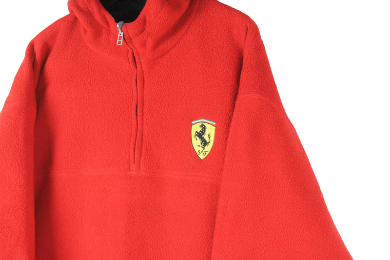 Vintage Ferrari Reversible Fleece Jacket Large