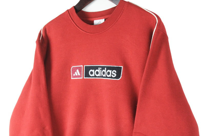 Vintage Adidas Sweatshirt Medium / Large