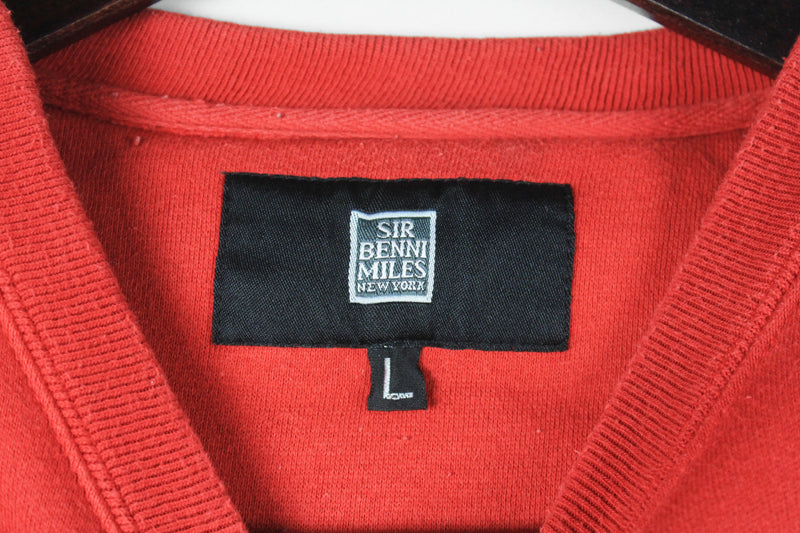 Vintage Sir Benni Miles Sweatshirt Women's Large