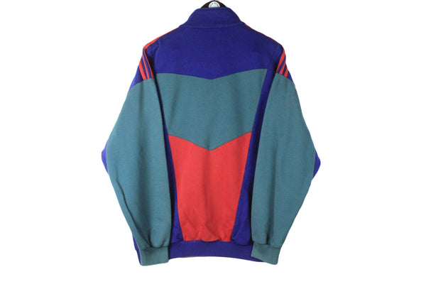 Vintage Adidas Full Zip Cardigan Large