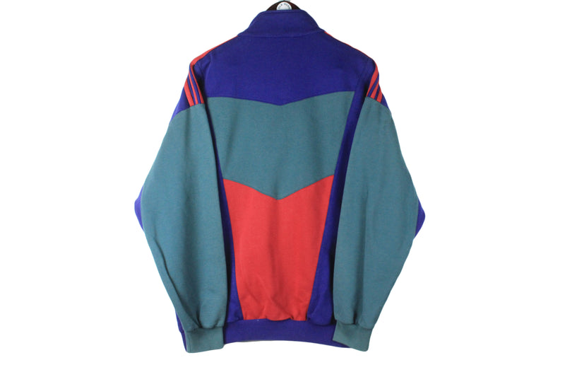 Vintage Adidas Full Zip Cardigan Large