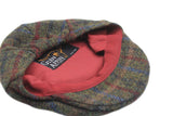 Vintage Harris Tweed Newsboy Cap Small Size