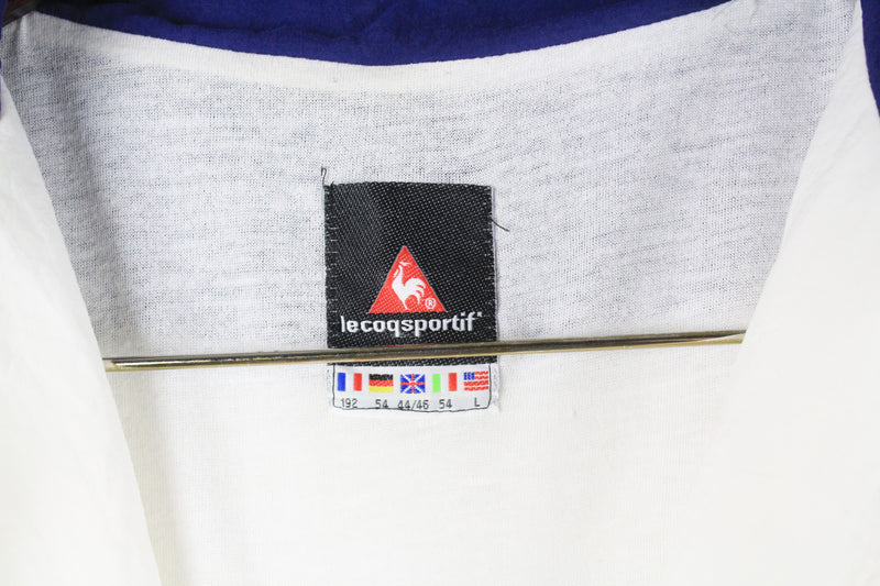 Vintage Le Coq Sportif Track Jacket Large