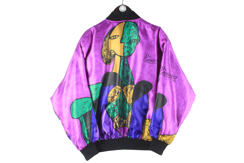 Vintage Picasso Bomber Jacket Women’s Large